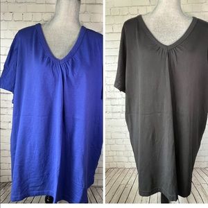 Lot of Two Tunic Tees
